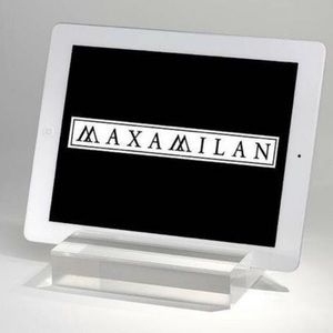 Maximilan Maxcube acrylic Ipad Tablet Stand